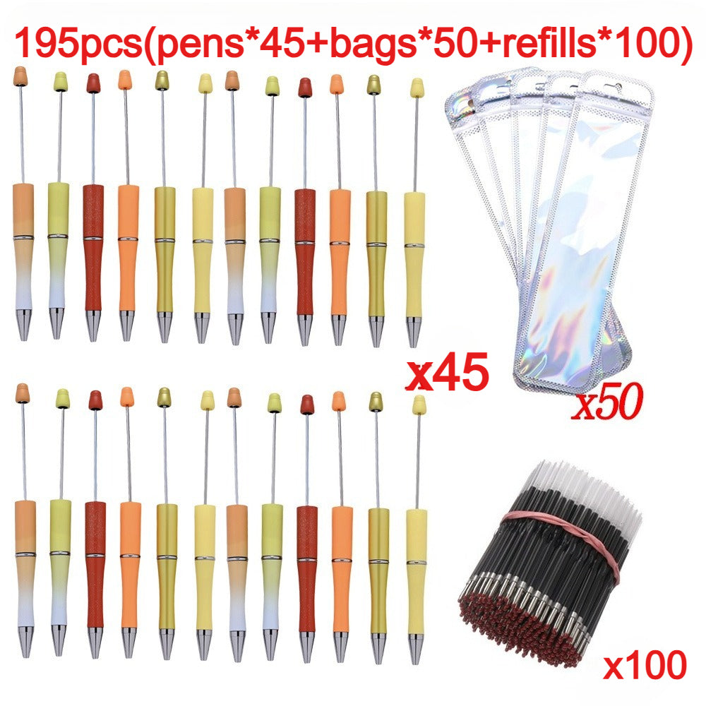 195PCS Beadable Ballpoint Pen Making Set