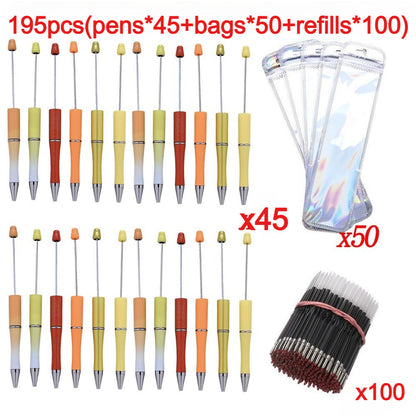 195PCS Beadable Ballpoint Pen Making Set