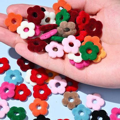 Crochet-Covered Wooden Beads