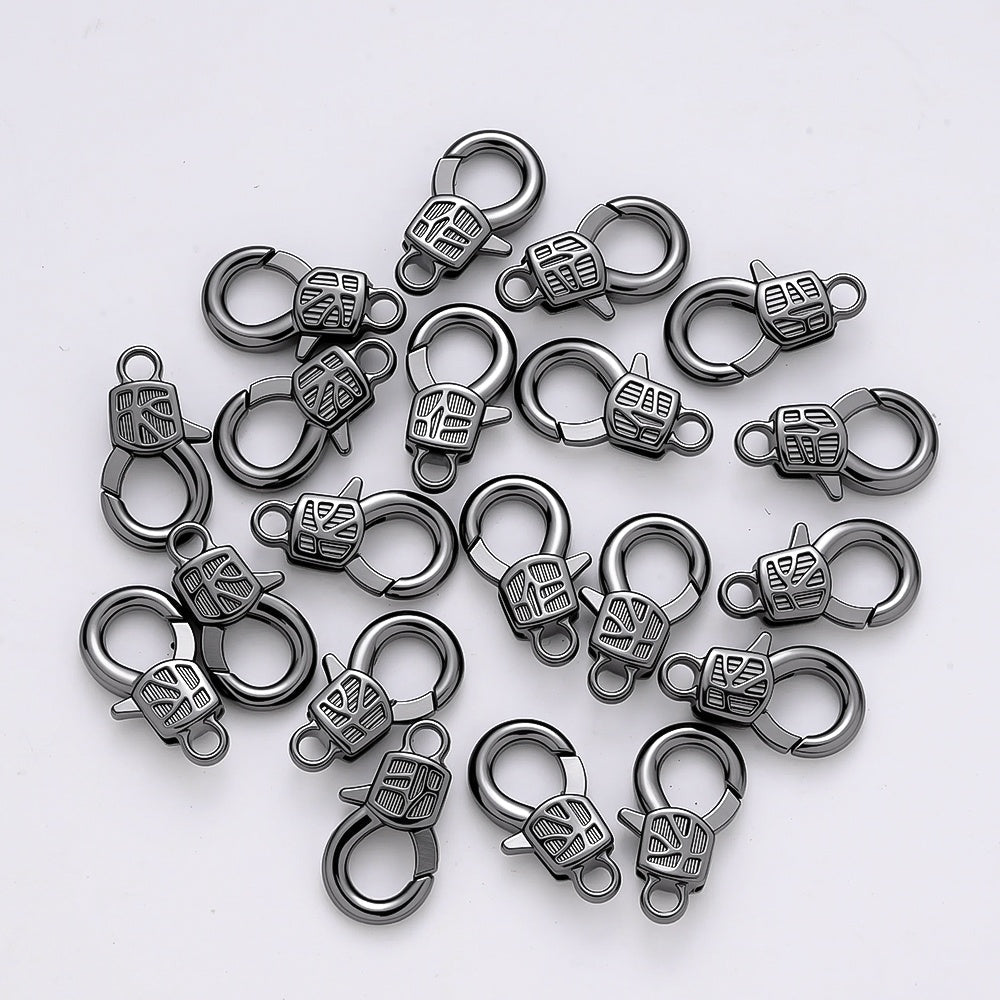 Mixed Color Metal Lobster Clasps