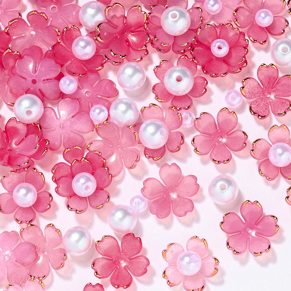 Cherry Blossom Acrylic Bead Kit