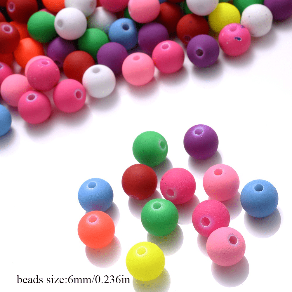 Christmas Acrylic Spacer Beads