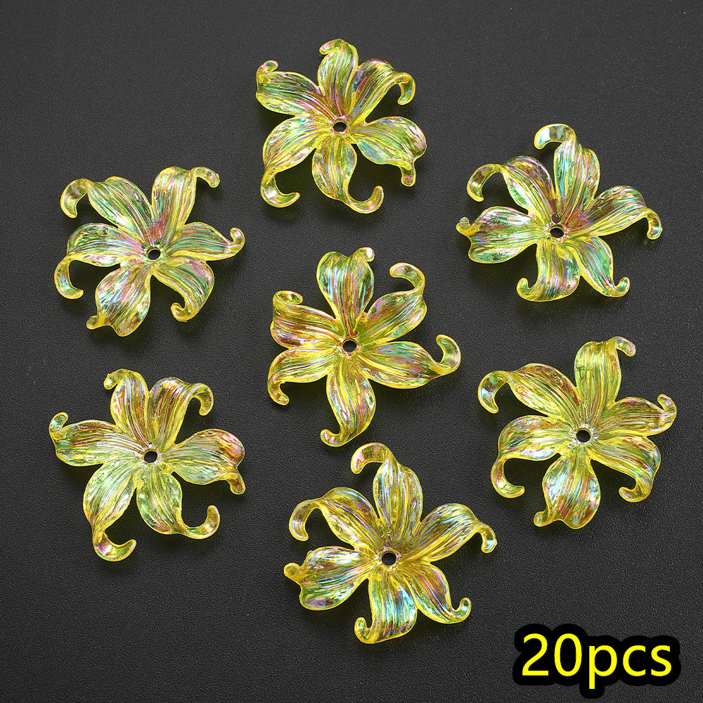 Colorful Acrylic Pony Beads