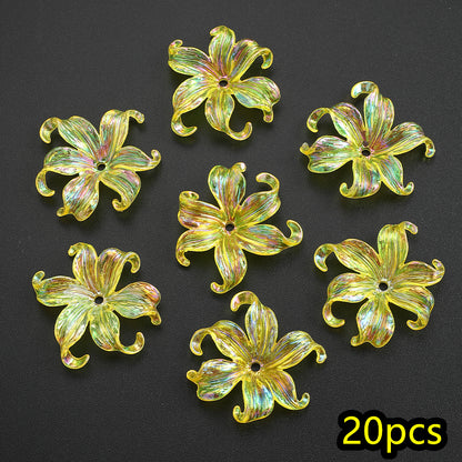 Colorful Acrylic Pony Beads