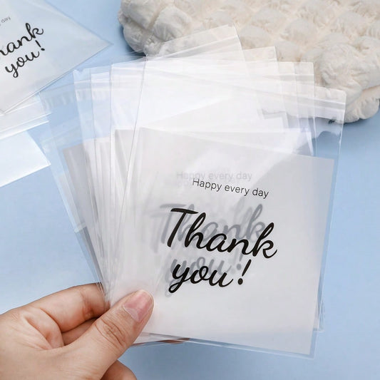 Thank You Printed OPP Gift Bags