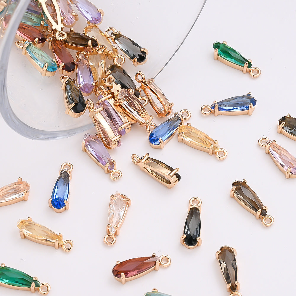 Copper Water Drop Pendants