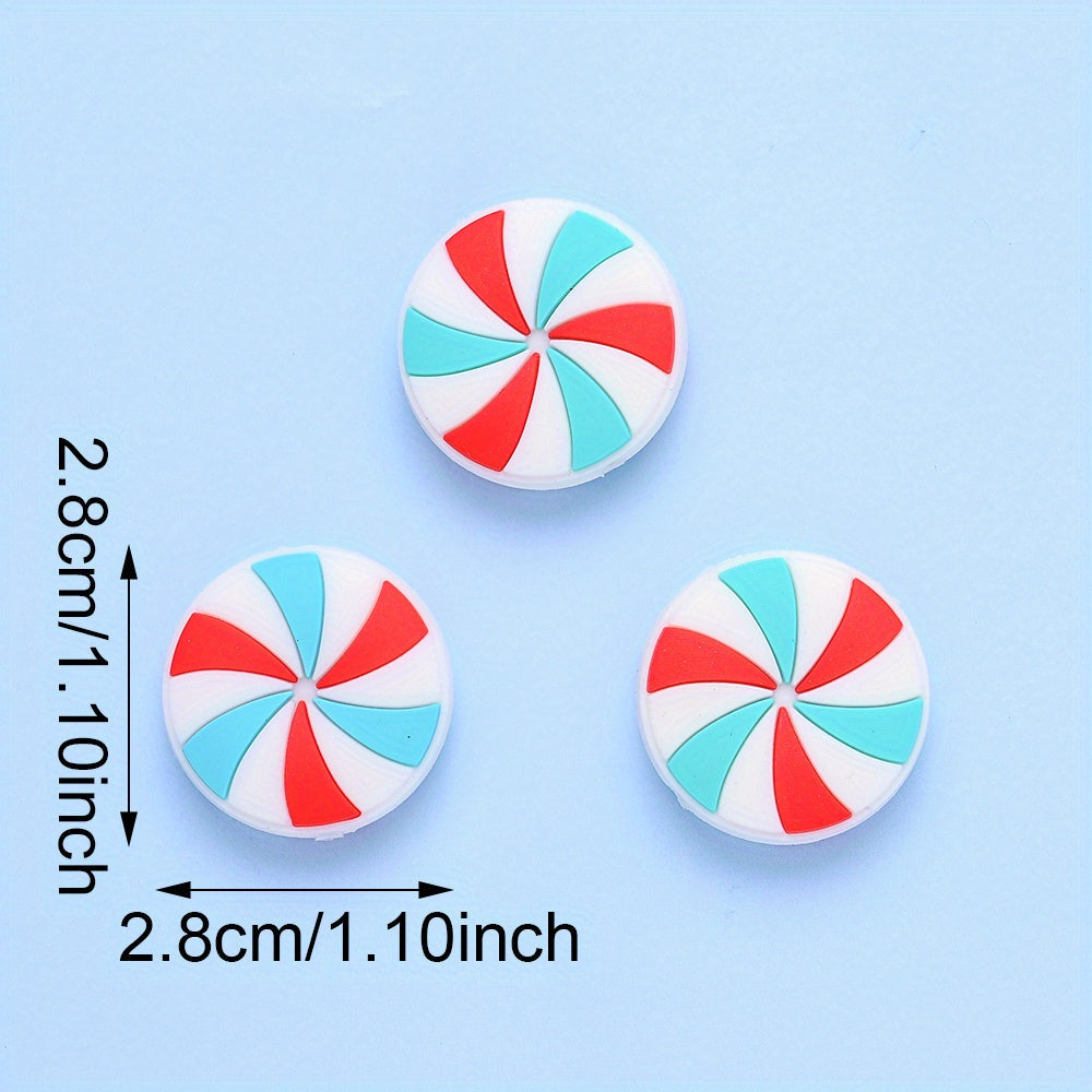 Round Silicone Focal Beads