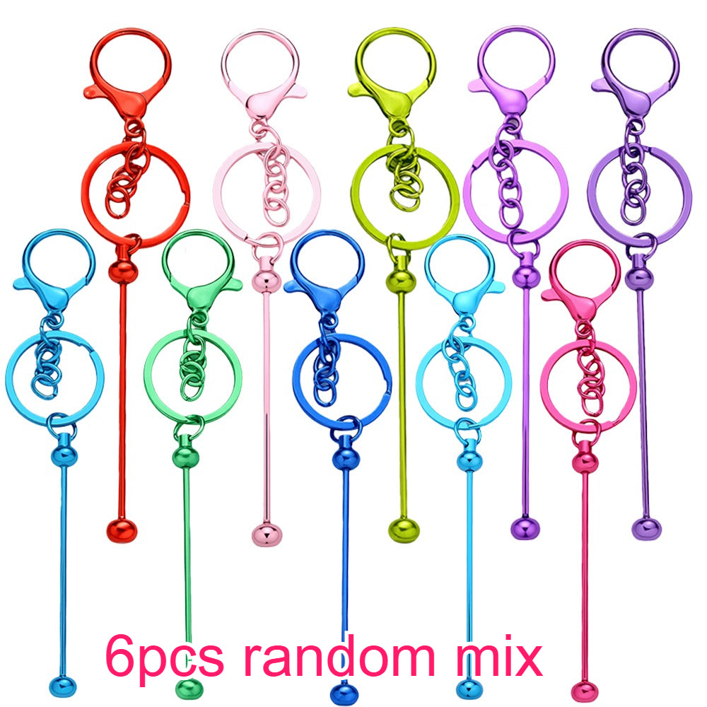 UV Metal Beadable Keychain Set
