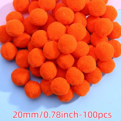 Rainbow Pom Pom Balls