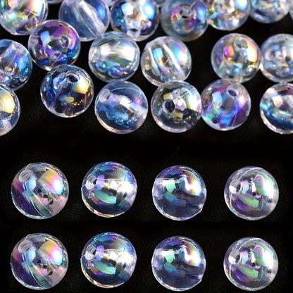 Clear Acrylic Round Beads