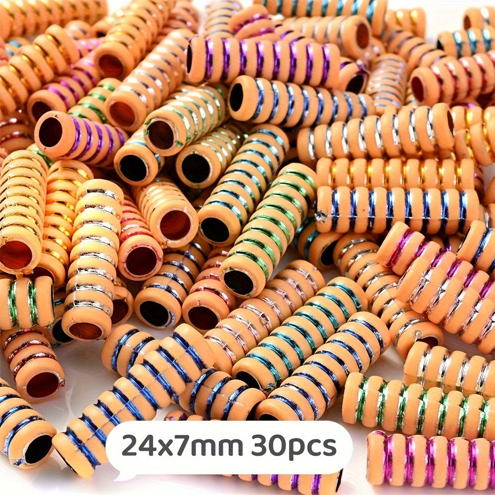 26PCS Mixed Retro Acrylic Bead Set