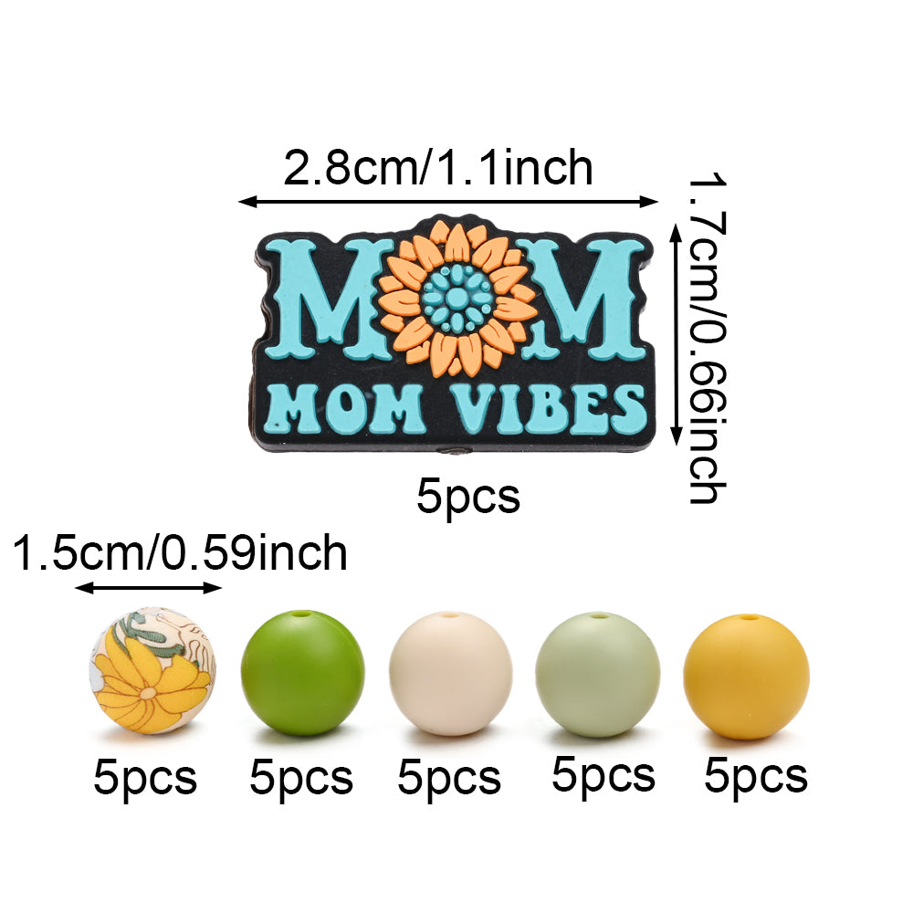 Mother’s Day Silicone Bead Set