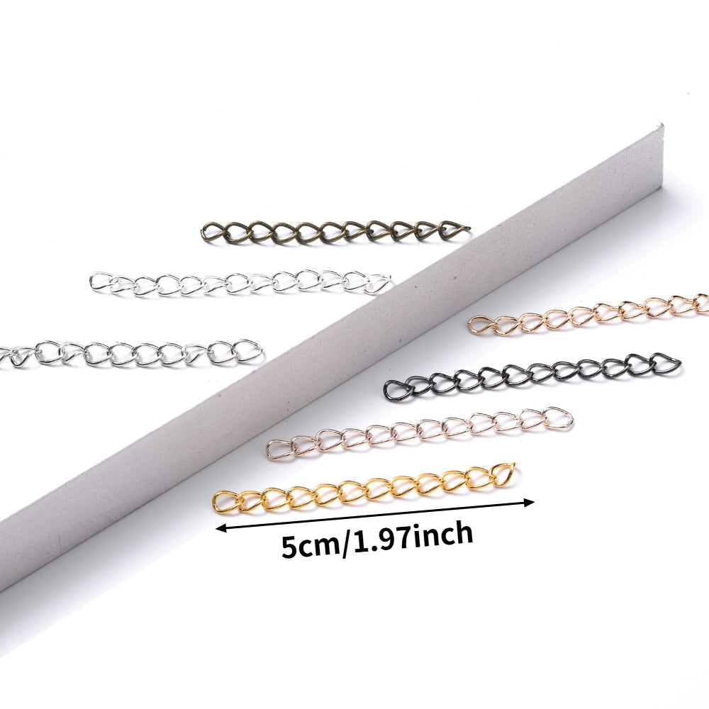 5 cm Mixed Color Short Extension Chains