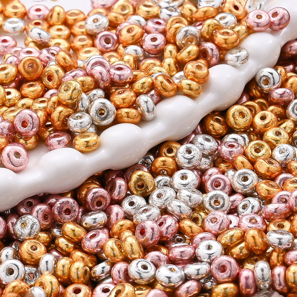 Transparent Alphabet Acrylic Beads