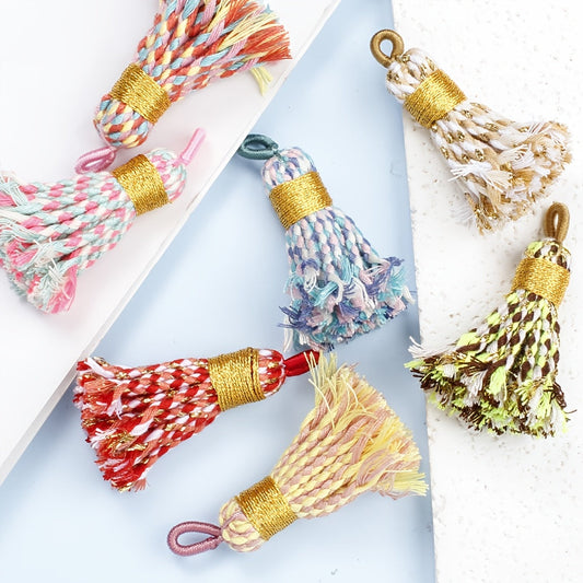 1PC 11×16mm Fringed Tassel Pendant