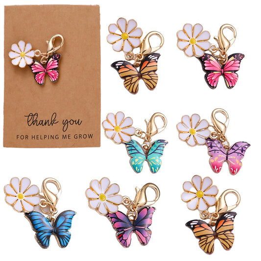 Butterfly Keychain Gift Set