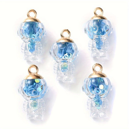 Astronaut AB Glass Ball Pendants