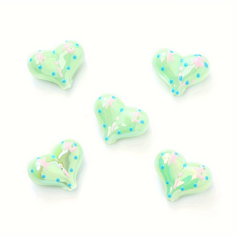 AB Love Letter Acrylic Beads