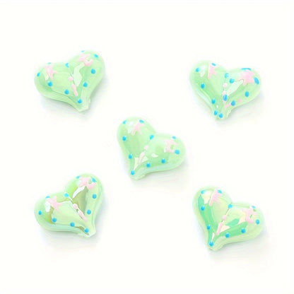 AB Love Letter Acrylic Beads