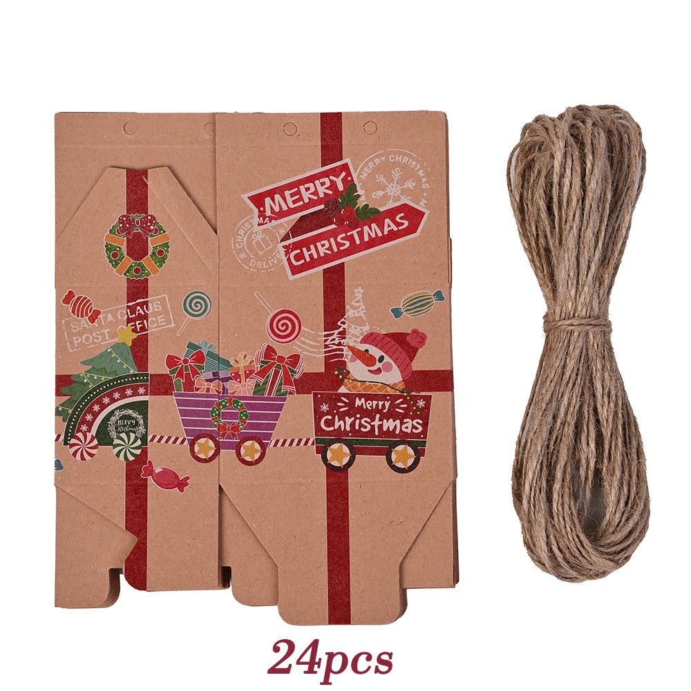 Christmas House Shaped Gift Boxes