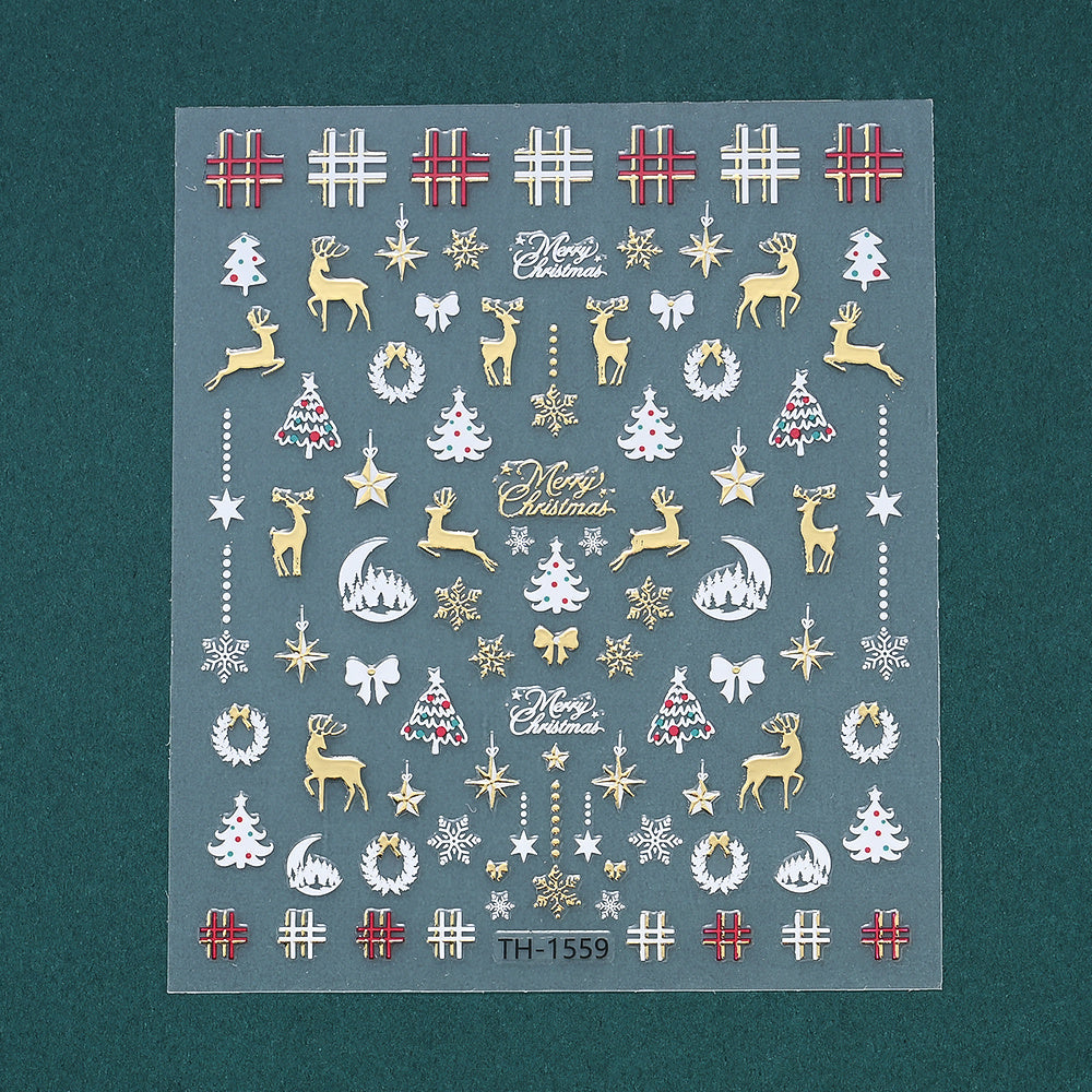 Christmas Nail Art Stickers