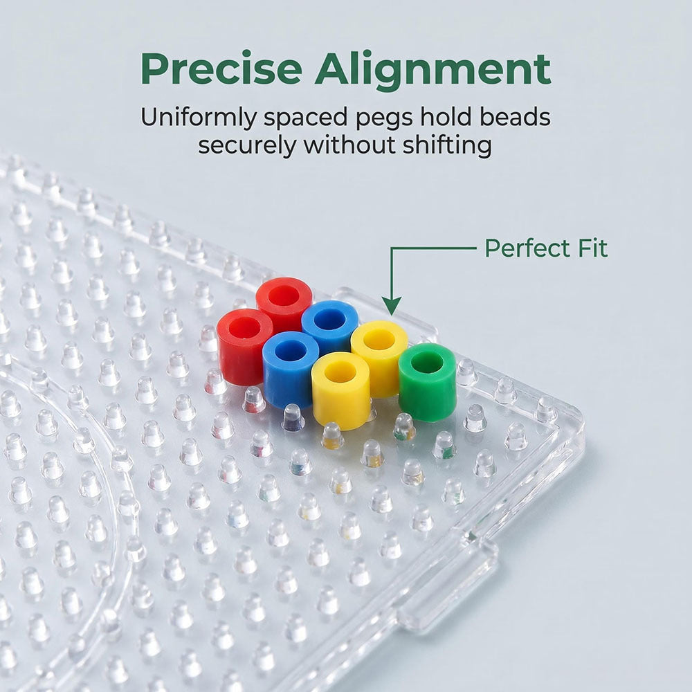 4-Pin Transparent Plastic Bead Board
