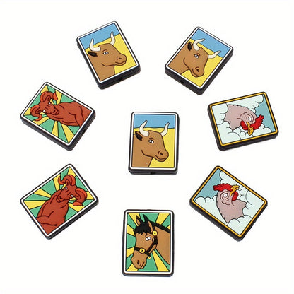 Animal Theme Silicone Beads