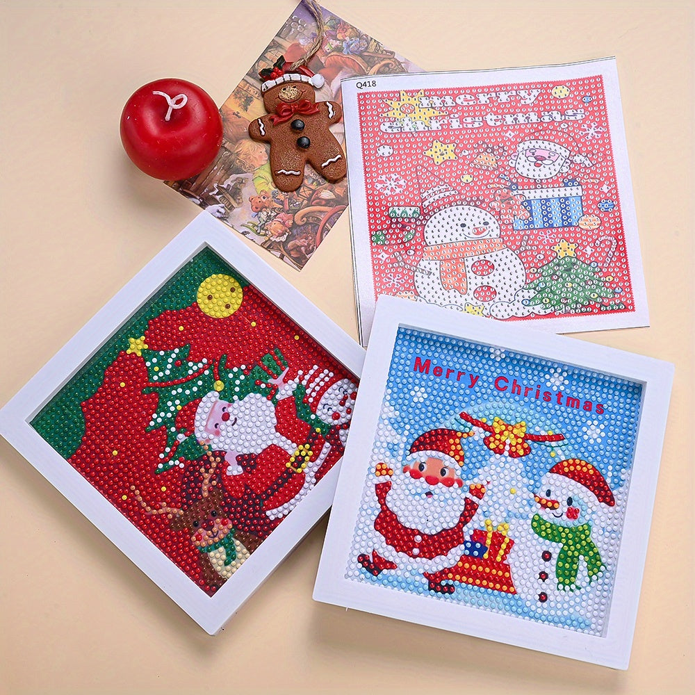 Diamond Art Christmas Ornament Kit
