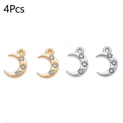 Sun and Moon Alloy Pendants
