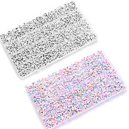 Acrylic Letter Beads Set