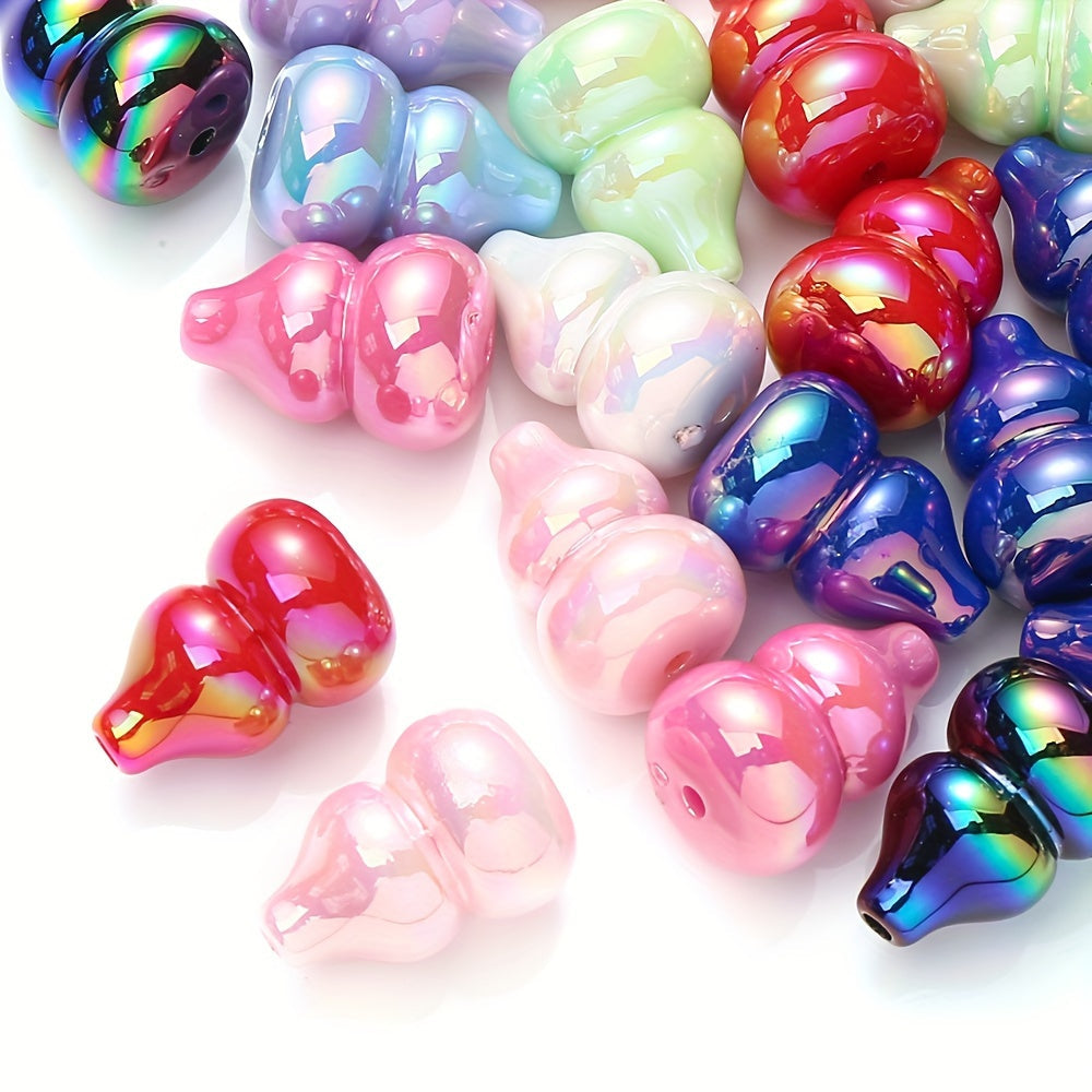 AB Color Gourd Acrylic Beads