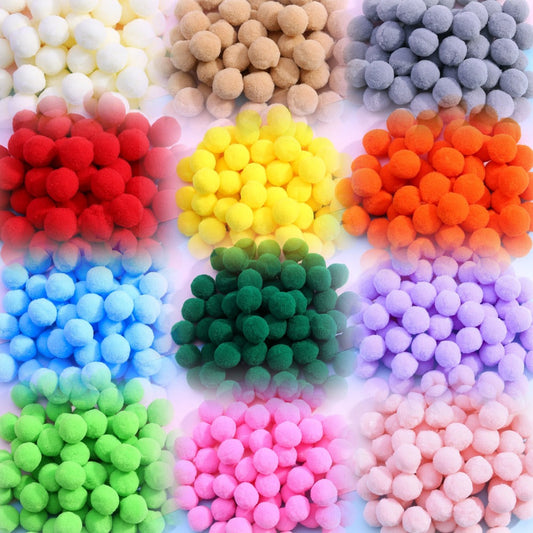Rainbow Pom Pom Balls