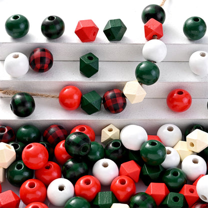 Christmas Silicone Round Beads