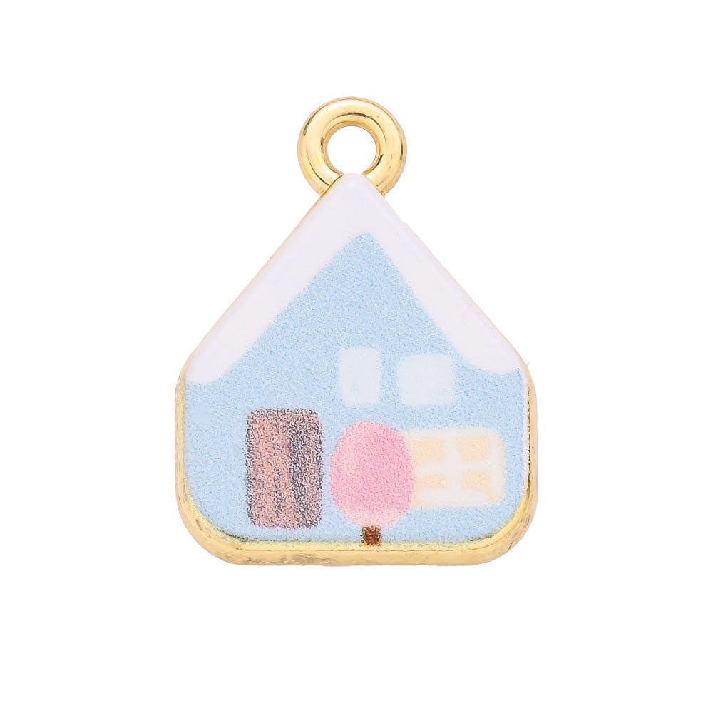 1-Piece Vintage Gold Animal & Nature Charm Pendant