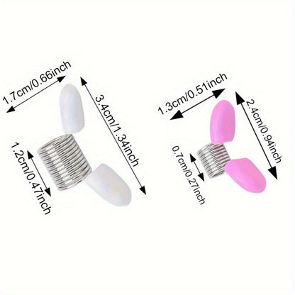 6-Piece 2-Size Bead Stopper & Jewelry Wire Clamps