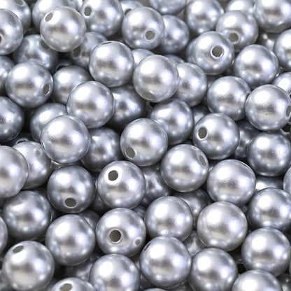 Colorful Imitation Pearl Acrylic Beads
