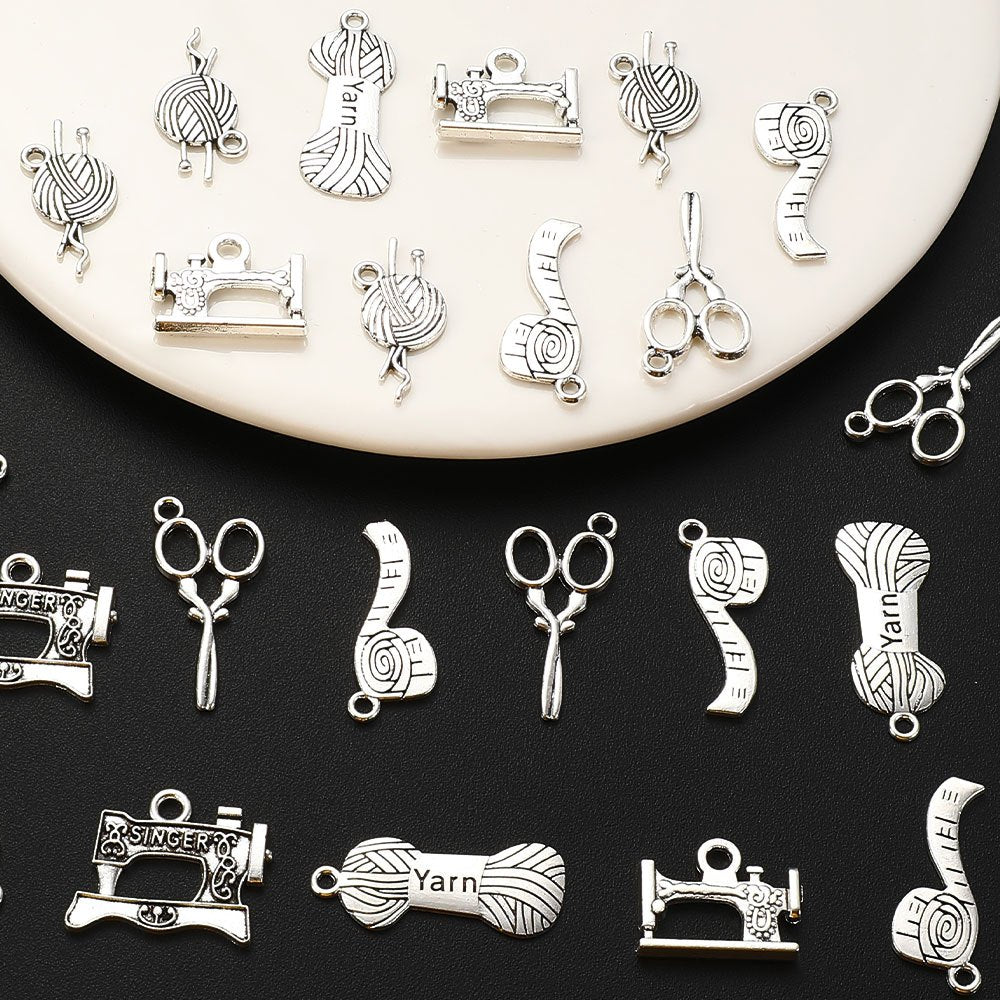 11-30 mm Alloy Pendant Sewing Charms
