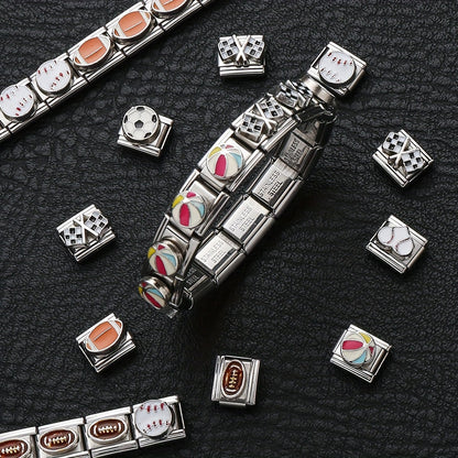 1PC Stainless Steel Modular Bracelet Link Set