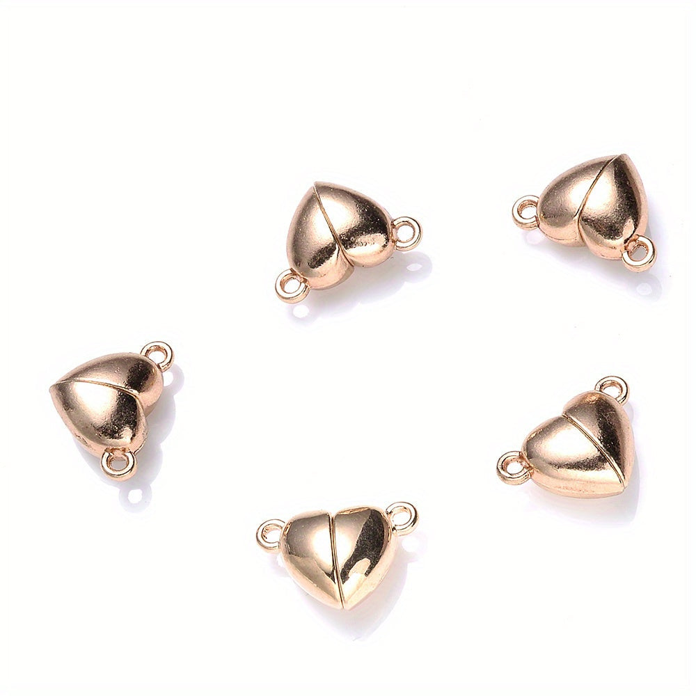 Mini Alloy Heart Magnetic Clasps