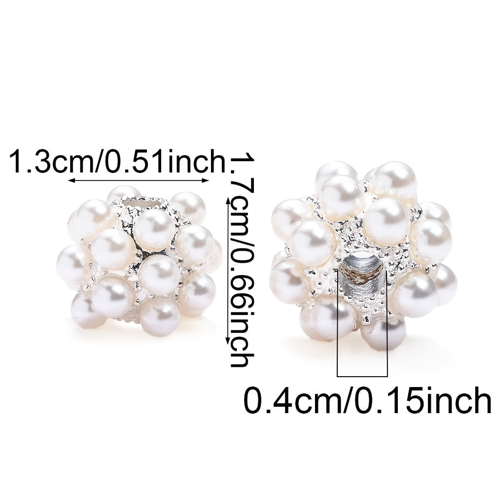 Round Alloy Spacer Beads