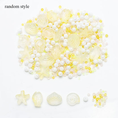 49g Ocean Series Glass Bead Assortment