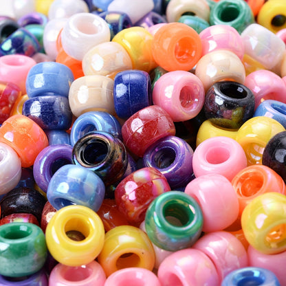 Mixed Heart Butterfly Acrylic Beads