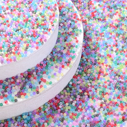 Colorful Frosted Seed Beads