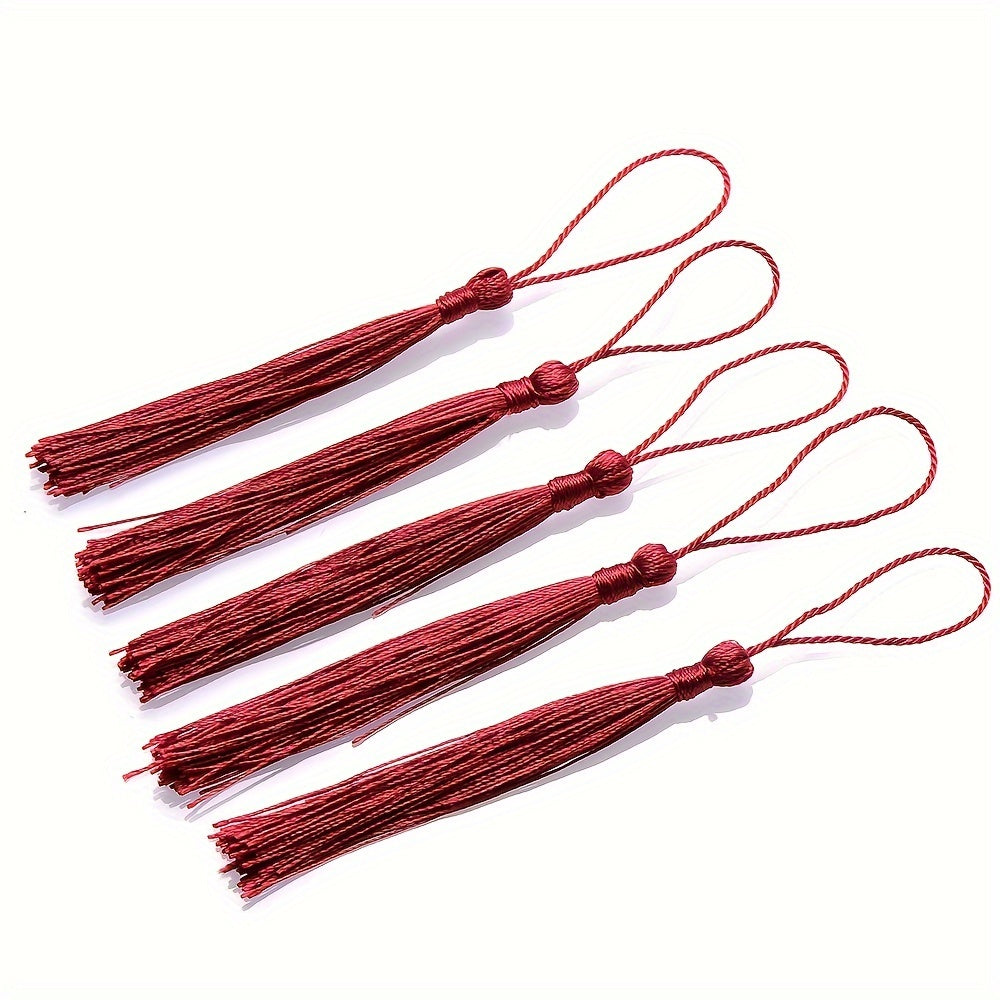 Vibrant Long Tassel Set