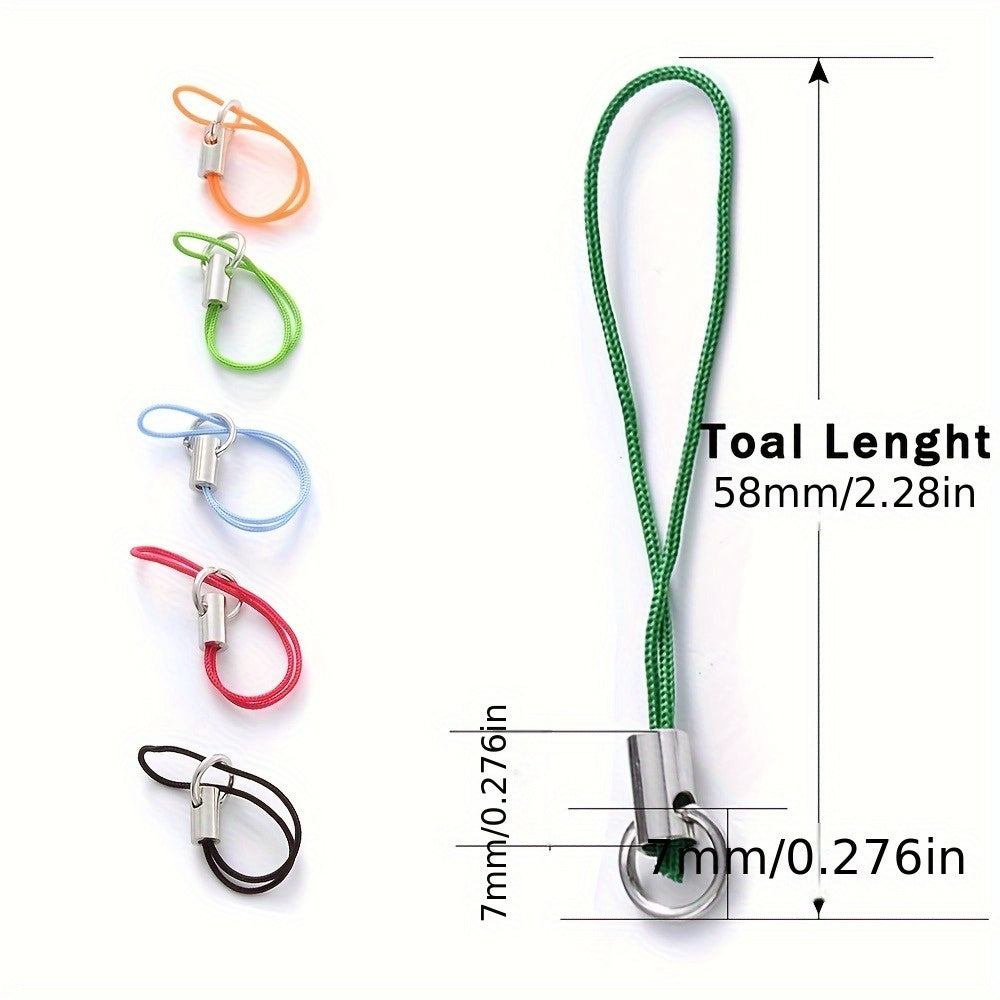 50PCS Colorful Lanyard Strap Set