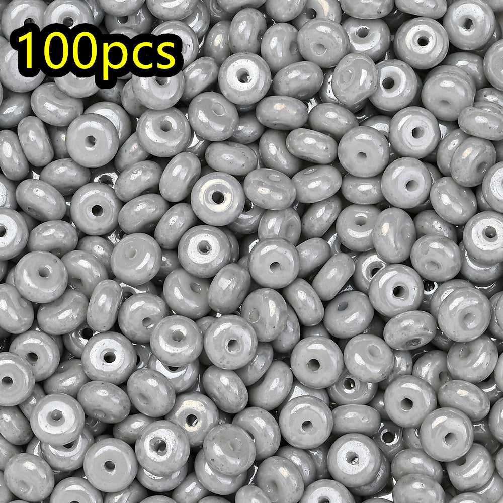Golden Gradient Abacus Beads