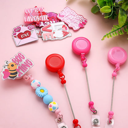 Beadable Badge Reel DIY Kit