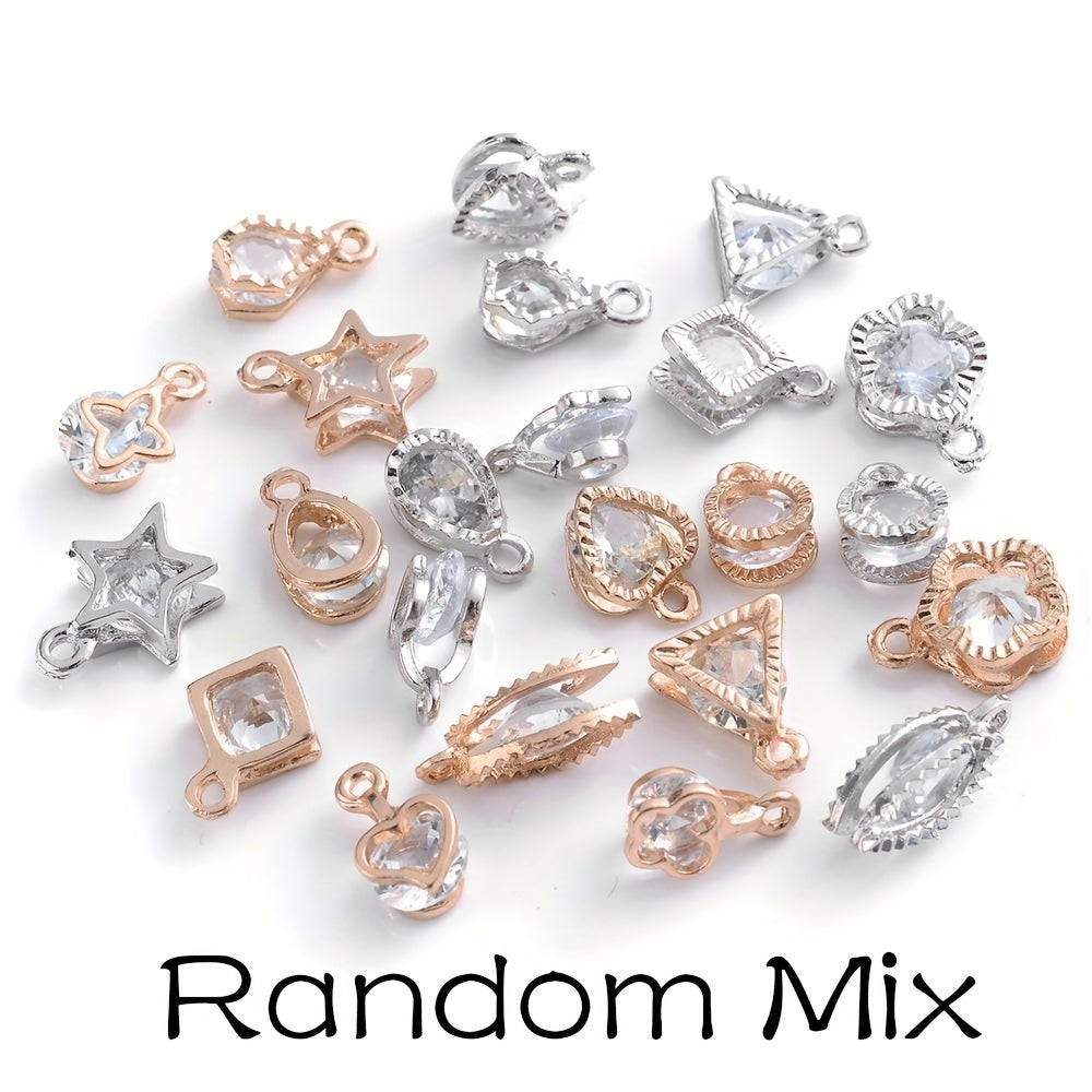 Cubic Alloy Crystal Pendants