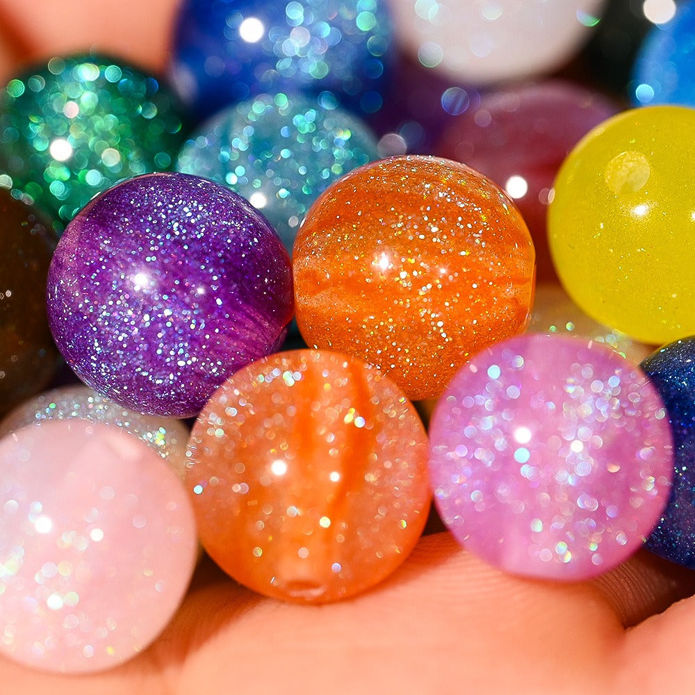 Starry Sky Glitter Beads