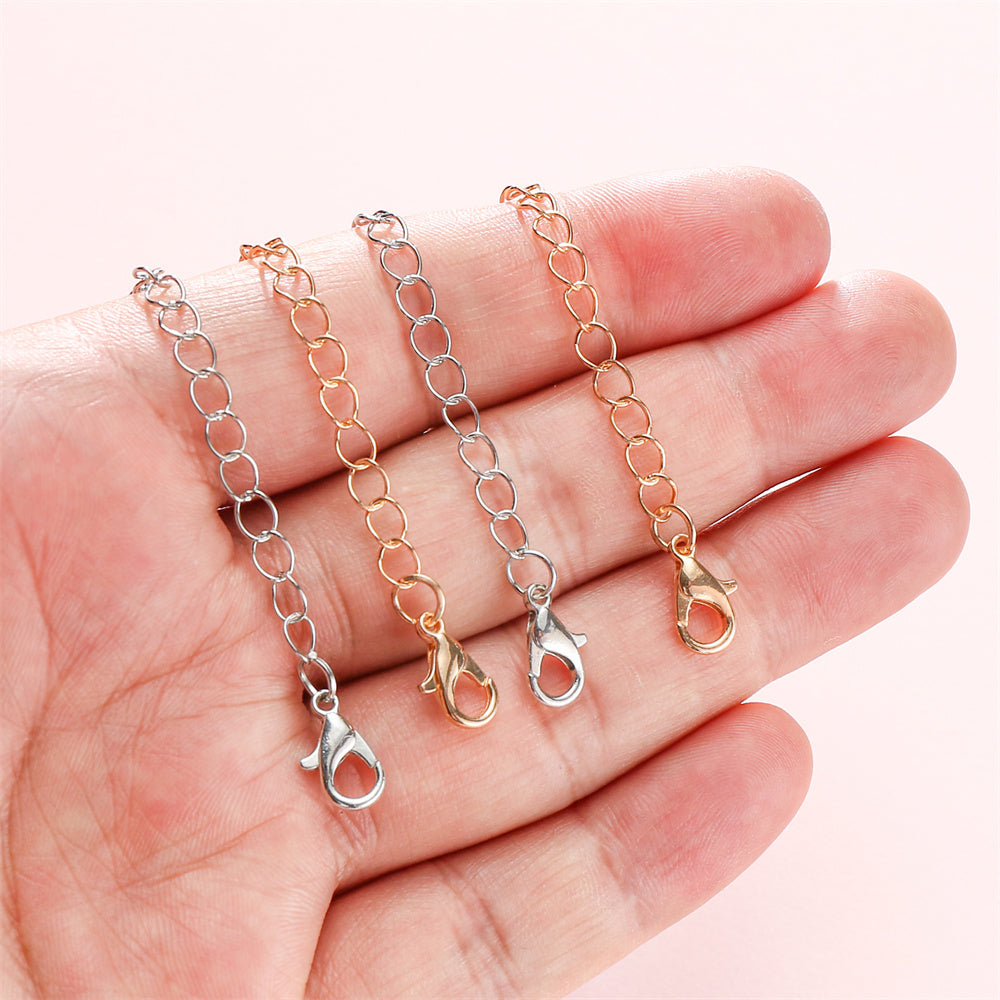 Gold White K Lobster Clasp Chains
